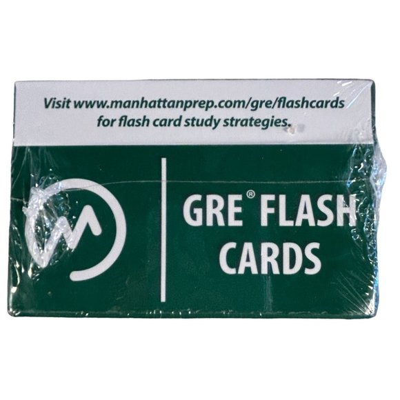 Manhattan Prep GRE Flash Cards Test Study 2nd Ed Advanced - Picture 3 of 7